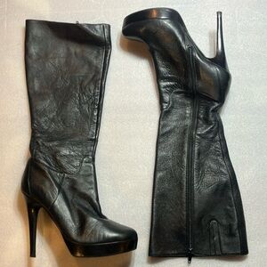 Black Aldo leather boots bought in 2007